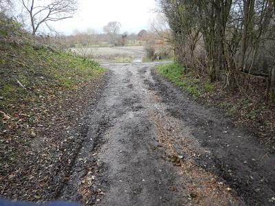 Photograph of northern part of Aldenham 12 bridleway
