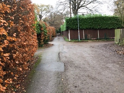Photograph of Aldenham 57 and The Pathway