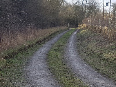 Permissive diversion, continuing southwards