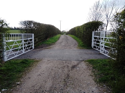 Photograph of Barkway 22 looking east