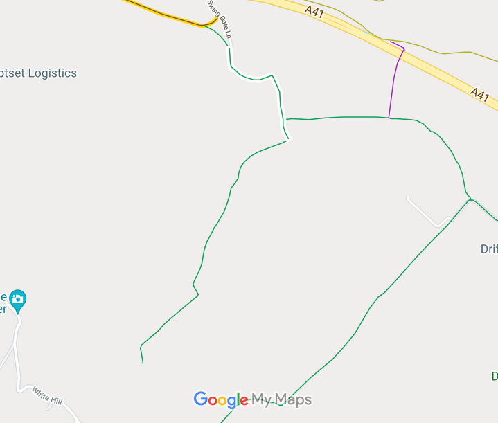 Map showing Bovingdon 36