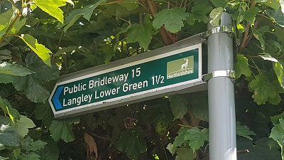Brent Pelham and Meesden path