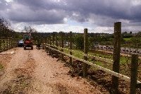 View along new path