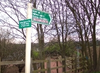 View along new path