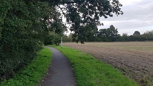 Shenley 21 sign at Bell Lane
