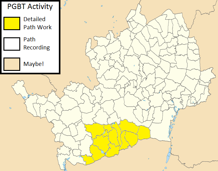 Map of Hertfordshire parishes