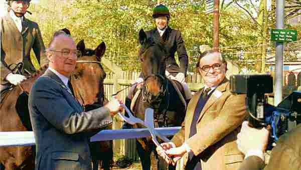 Official opening of through route