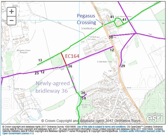Sketch plan of route