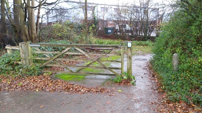 View from junction with Great Ashby Way 