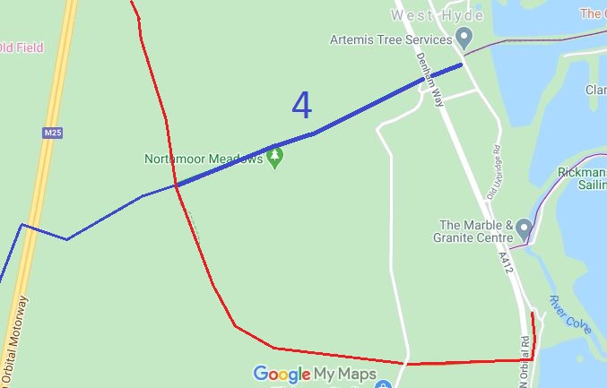 Map showing Rickmansworth 4