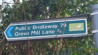 Photograph of Sarratt 79 bridleway