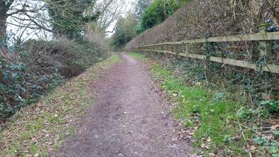Photograph of Shenley 21 bridleway