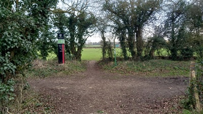 Photograph of Shenley 21 bridleway
