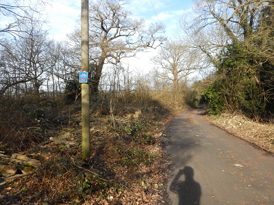 Photograph of Dancers Lane, South Mimms