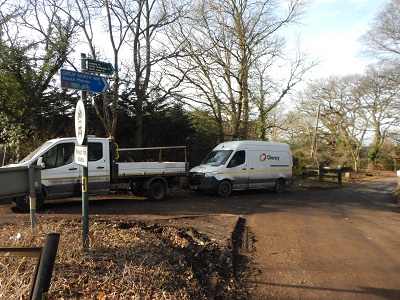 Photograph of Dancers Lane, South Mimms