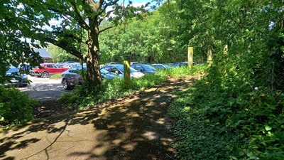 Photograph of Stevenage Horse and Pony Route south of Tescos
