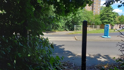Photograph of Stevenage Horse and Pony Route south of Tescos