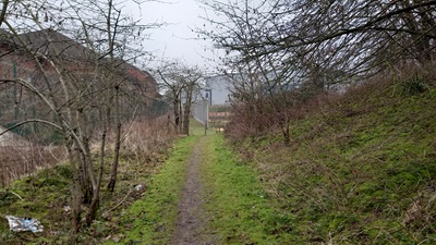 Photograph of Stevenage 103 heading eastwards
