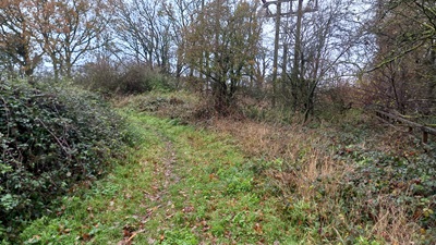 Photo of Stevenage 35 council bridleway sign