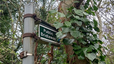 Photograph of St Stephen 12 bridleway