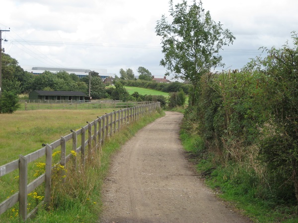Photograph of St Stephen 6 bridleway taken on 15 August 2007