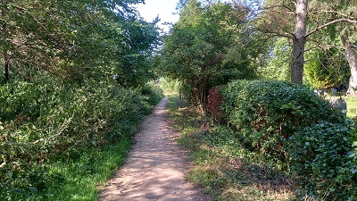 Photograph of Thorley Wish List 1 path