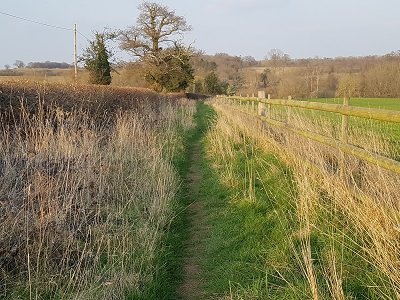 Photograph of Permissive Path in Wheathampstead