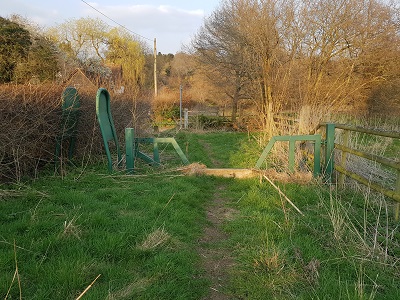 Photograph of Permissive Path in Wheathampstead
