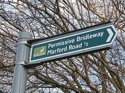 Photograph of Permissive Path in Wheathampstead