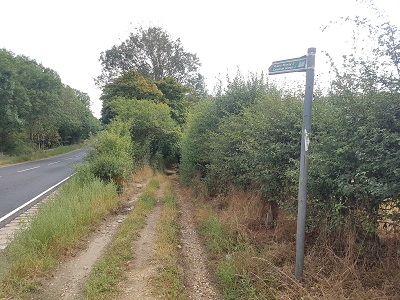 Wheathampstead 3 slip from Marford Road