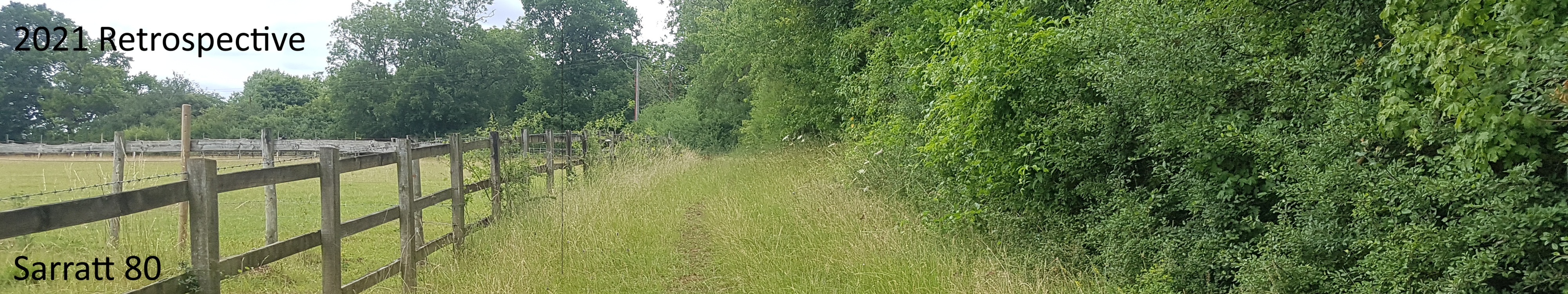 2021 Retrospective - Image of Sarratt 80 bridleway